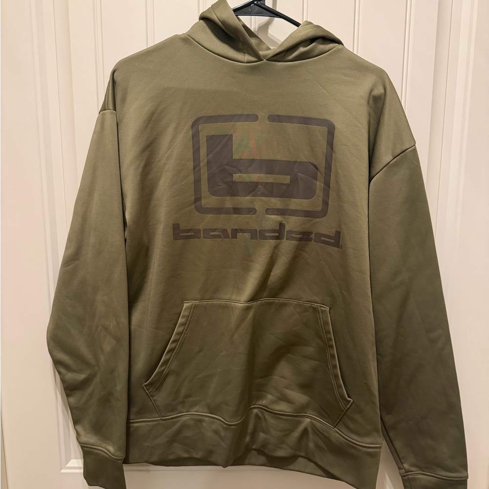 banded hoodie - men’s